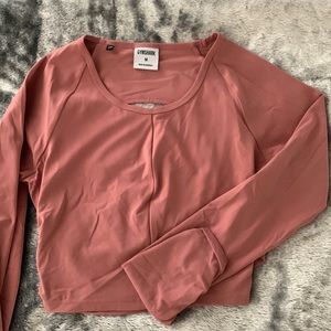 Gymshark X Whitney Simmons. Long Sleeve Crop- Pink Size M